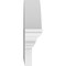 Ekena Millwork Segment Arch W/ Flankers 4 Spoke Architectural Grade PVC Pediment, 36"W x 10"H x 2-1/2"P PEDPS036X100SGF04 - alternate 2